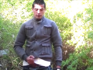 Young men wanking and cumming with a book. Compilation.