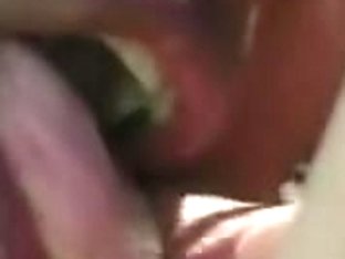 Darksome Cutie Sucks Schlong And Receives Vagina Screwed And Licked On The Lawn Bench