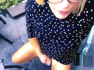 tranny public wank in cafe