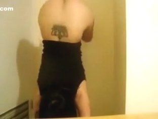 Slender Nympho Takes The Twerk Dance To A Whole New Level