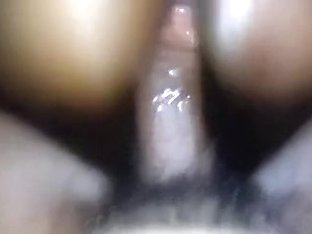 Darksome boyfriend with biggest ding-dick creams up my cunt nicely