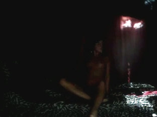 Dark-haired Chick Dancing Naked