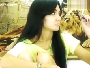 Brunette Laveta_Benson play with sex toys