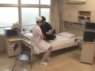 Kinky horny nurse enjoys hardcore Japanese fucking