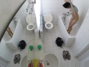 Voyeur Hidden Cam Girl Shower Porn Toilet