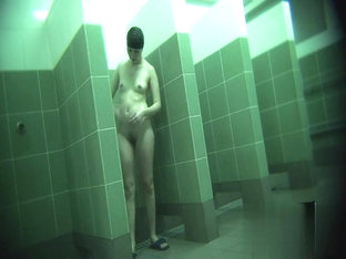 Hidden cameras in public pool showers 670