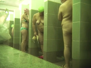 Hidden cameras in public pool showers 666