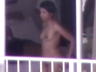 Hi Voyeur Black Girl Nude In The Window