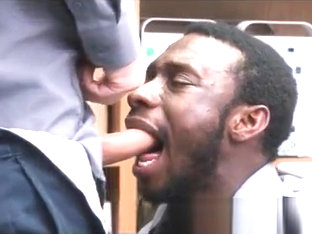 Black Cop Fucked by big White cop