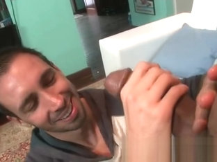 Dude gets his hairy anus fucked by black part4