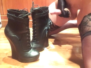 Bondex - Cum Over BDSM Pony Ankle Boots