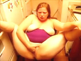 Fat Milf Reaches An Intense Orgasm - Homemade