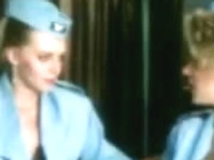 Stewardesses Fuck And Engulf In 'sky Foxes' (1986) - Part 1