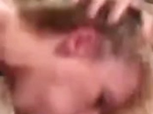 Two dicks for a young blonde