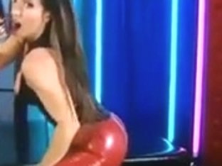 Red Latex Leggings, Darksome Latex Top