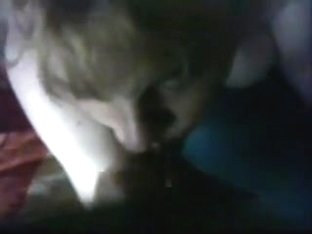 Ich blase und schlucke