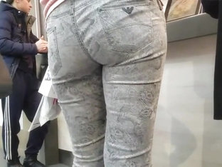 Tight Ass In Grey Pants