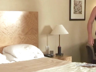 Attractive thin milfs with older bigger crossdresser