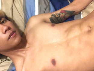 Asian Twink Boy Pumps His Dick - Xander Ridge - TXXXMStudios