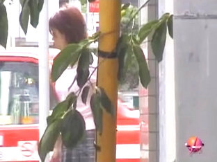 Japanese Housewife Sharked With No Panties On The Street