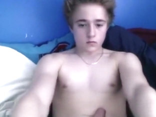 Hot Sexy Young Smooth Blond Wank And Cum