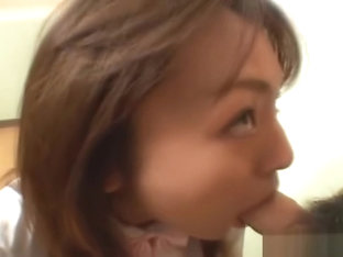 Asian cuttie pie has a hot fuck on a cock