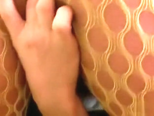 Striking young brunette with perfect tits reveals her blowjob skills