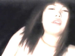 Naughty young Asian lets her lover explore her body in the dark