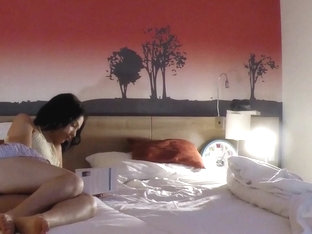 Clara Mia In Playing Balls And The Shaft Of A Big Cock To Drip Precum From It