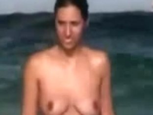 Troc Can't Live Without Spying A In Nature's Garb Beauty On Beach