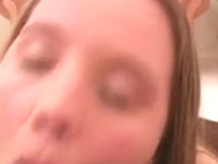 Amy Engulfing Dark Penis For Cum