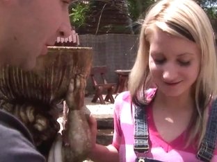 Tattooed teen Candy gets fucked