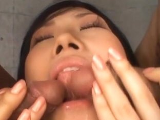 Sexy Babe Yui Komine Fucked Hard By Two Dudes