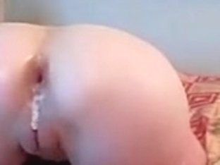 Large arse anal creampie