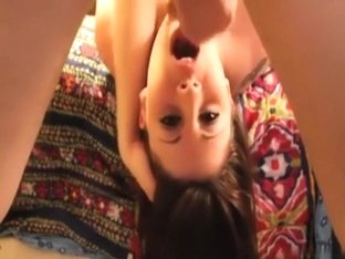 This Babe takes massive facial so well