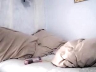 Toying college angel not quite busted by roomate