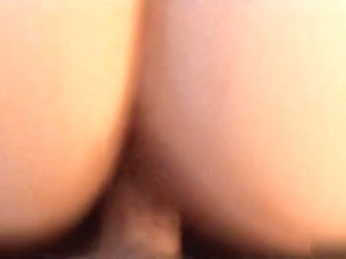 After an hour of foreplay, finished off on her ass after fucking.