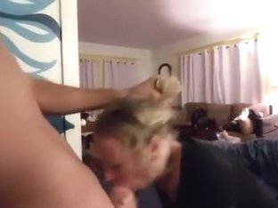 Her first cockpiercing blowjob. i unloaded on her face !!!