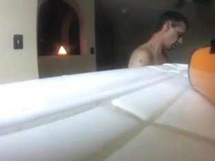 Palm Springs Laura Worships a Really Big Cock