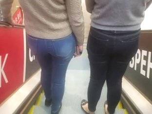 Two Hot Girls With Sexy Asses