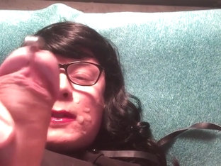 Self facial compilation with displays - Brenda44cd