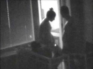 Caught Neigbors Orgy At The Balcony Spycam