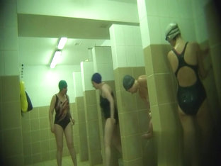 Hidden cameras in public pool showers 393