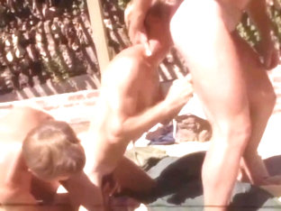 vintage threesome outdoor