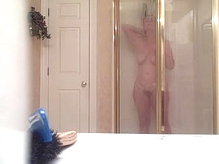 Comments . shee is 58yo-wife taking a shower