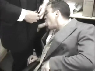 HANDSOME SUITED DADDY FUCK TEEN