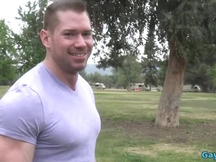 Muscle gay anal sex and facial cum