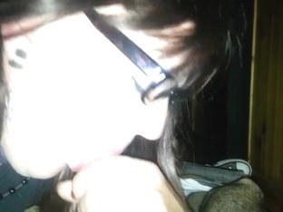 Oral Stimulation with Cum engulf