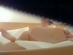 Bushy Pussy Girl Gets Orgasm From Massage Voyeur Fingering