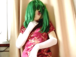 My Kigurumi Dressd In Cheongsam